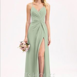 JJsHouse Celadon super flattering dress